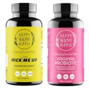 Gelukkige gezonde Hippie Vaginale Probiotica voor vrouwen & Pick Me up Natural Energy Pillen