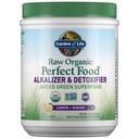 Garden of Life Raw Organic Perfect Food Alkalizer and Detoxifier, supplément en poudre de citron gingembre, 30 portions