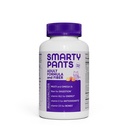 SmartyPants Fiber Supplement & Multivitamine voor mannen & vrouwen: Multivitamine Vezel Gummies met Vitamine D3, C, Vitamine B12, B6, A, K & Zink, Omega 3 Visolie (EPA/DHA), Biotine, 180 Tellen (30 dagen Levering)