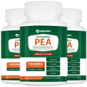 1600MG Palmitoylethanolamide 99% met luteoline en quercetine, hoge Absorptie, peasupplement 180 capsules