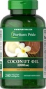 Puritan's Pride Coconut Oil 1000 mg Softgels, 240 Tel.