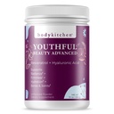 Body Kitchen Youthful Beauty Advanced, Collageen Peptides Powder for Beautiful Hair Skin Nails, Resveratrol en Hyaluronic Acid for Anti-Aging & Antioxidant Support, Grass Fed (pack of 1)
