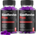 rize labs (pakket van 2 Maat Revive Plus Gummies, all-natural supplement voor mannen, Premium mannelijke formule voor actieve en gezonde levensstijl, Maat Revive + Performance Support (120 Gummies)