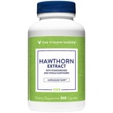 L'extrait de hawthorn de Vitamine Shoppe, avec un hawthorn normalisé et entier, puissant antioxydant qui soutient la santé cardiovasculaire, soutient la santé cellulaire (300 capsules)