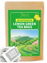 TeeLux cafeïnevrije citroen groene thee, glad cafeïnevrije groene thee met verfrissende citroen Aroma & Flavor, 100 Tel.