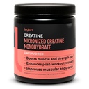 LÉGION Supplément monohydraté en créatine micronisé - Poudre propre en créatine pour le gain musculaire et la récupération après entraînement - Supplément en créatine micronisé pour absorption maximale (100 portions, non aromatisées)