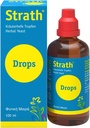 Syrup liquide de levure alimentaire en strate 3.4 Oz - Végétarien, Sans lactose, Sans additif artificiel - Soutien digestif, Absorption nutritive - Grand supplément quotidien de dégustation - Prébiotique et postbiotique
