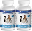 chiens éliminateur de mauvaise haleine - DOG DIGESTIVE AID PROBIOTICS - APPROCHE NATURELLE - SOLUTION À LA BAITE ET AU GAZ - COUNTER DIARRHEA - capsules de probiotiques pour chiens - 2 bouteilles (120 traités)