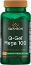 Swanson Q-Gel Mega 100 100 Milligrammen 60 Sgels