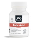 365 door Whole Foods Market, Folic Acid 800 MCG, 100 CT