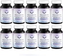 Relumines Advance White Active Glutathion Complex - Max Dose 900mg Glutathion met 6X Boosters, ALA & NAC - Anti-Aging huidverhelderende supplement - 60 capsules x 10 flessen