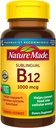 Natuur gemaakt Sublingual Vitamine B12 1000 mcg Micro-Lozen, 50 Telling voor Metabole Gezondheid