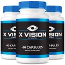 (3 Pack) X Vision Capsules - Officiële Formule Tablets voor de algehele gezondheid van het oog, XVision Optics Night Vision, All Natural Supplement to Protect Eyesight, Optical Vitamines Support Reviews (180 Capsules)