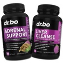 Adrenal Support Cortisol & Liver Cleanse Detox Supplement - Adrenal Fatigue Supplements for Cortisol Health - Liver Gallblader Care Formula Capsules & Natural Milk Thistle Dandelion Supplements