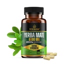 Extra Strength Yerba Mate High Potency, 60mg Caffeine Per Capsule, Extract Pills Supplements for Clean Natural Energy, Made in USA - 120 Caps