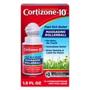 Cortizone-10 Maximale sterkte Itch Relief Massaging Rollerball, 1% Hydrocortison, Fast-Acting, Anti-Itch Liquid for Bug Bites, Rash, Eczema, Psoriasis, Poison Ivy, Oak, Sumac, 1.5 fl. oz