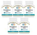 21e eeuw Slow Release Iron Tablets - 60 ct, Pack of 5 - Packaging May Vary
