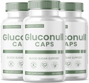 SPRESSO (3 verpakkingen) Gluconul Capsules, Gluco Null Glyco Optimizer, Gluco Null Natural Blood Vessel Cleaner, Gluconull for Natural Health (180 capsules)