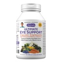 ANDREW LESSMAN Ultimate Eye Support 30 Softgels - 12mg Lutein, 6mg Zeaxanthine, Blauwe bosbessen, belangrijke voedingsstoffen ter ondersteuning van de gezondheid van het oog en het bevorderen van gezonde visie. Geen additieven. Gemakkelijk te slikken Softgels