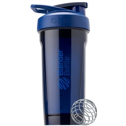 BlenderBattle Sport Shaker Bottle met Wire Whisk, 28-Ounce, Blue 