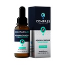 COMPASS LABORATORIUM Ashwagandha Liquid Drops - Mood Support and Wellness Supplement - Natural Cortisol Manager en Immune Booster - 2 fl oz