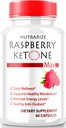 Capsules de cétones framboises, Cétones framboises officielles pour la perte de poids, Formule de kéto tout naturel pour débloquer votre corps et objectifs de remise en forme, RaspberryKetone 1200MG Supplément, Commentaires (60 capsules)