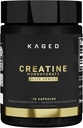 Kaged CREATINE MONOHYDRATE Elite Capsules Unflavored Muscle Recovery and Growth Supplement for Men & Women, Vegan, Easy Digestable, Gluten Free, No Sugar Added