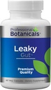 Botaniques professionnels Gut complément de santé, fuite Gut réparation avec L glutamine, zinc et racine de réglisse soutien de santé digestif – 60 capsules végétariennes
