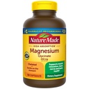 Nature Made Magnesium Glycinate 200 mg per portie, Magnesium Supplement voor spier-, hart-, zenuw- en botondersteuning, 180 Magnesium Bisglycinate Capsules, 90 dagen levering
