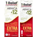 MediNatura T-Relief Extra Strength Pain Relief Arnica +12 Plant-Based Pain Relievers 100ct Comprimés T-Relief Extra Strength Pain Relief 3oz Cream Bundle