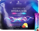 Elektrolyten Hydration Packets - Keto Recovery Powder with Kalium, Magnesium, Natrium, Zink & Vitamine C, Suikervrij, Hydration Electrolyte Liquid Drink Mixes, Vegan, Aardbei Citroen (32 Pack)