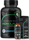 Zenmen Immune Support Bundle: Groene Zwarte Walnut en Monolaurin Capsules