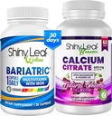 Bariatrische Multivitamine met ijzer Eenmaal daags en Cherry Kauwbare Calcium Citrate voor Post Bariatrische Chirurgie Inclusief Gastric Bypass en Mouw (1 Maand)