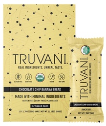 Truvani Plant Based Snack Bars 