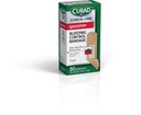 Curad Quickstop Flex-Fabric Bandages, Quickstop Bleeding Control Technology, 0.75" x 2.83," 30 Count (Pack of 3)