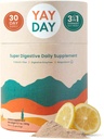 's Nachts Prebiotic Fiber Powder with Digestive Enzymes & Magnesium Glycinate for Sleep 