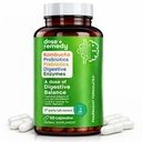 Een dosis van Digestieve Balance-Gut Health Supplement-USDA-Kombucha, 7 Probiotische Strains en Prebiotica voor Microbiome-Digestieve Enzymen voor Digestie-Bloating Relief voor Vrouwen en Mannen