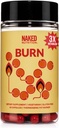 NAKED Metabolisme Booster & Thermogenic Fat Burner voor mannen & vrouwen - gewichtsverlies pillen voor vrouwen - buik vet brander met goud standaard klinische proef - Apetite Suppressant voor gewichtsverlies voor vrouwen