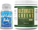 Dagelijkse gezondheid - Coral Calcium Daily & Ultimate Daily Greens met MSM poeder (1 maand aanbod)