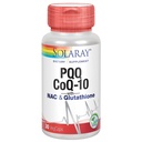 Solaray PQQ CoQ10, Hartgezondheidsondersteuning, 30ct