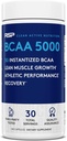 RSP BCAA 5000 (30 Serv), Premium BCAA Capsules voor Post Workout Muscle Recovery, Endurance & Energy, 5g van essentiële vertakte Aminozuren per portie
