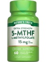 De waarheid van de natuur L Methyl-onbewerkt 15mg 60 Capsules Niet-GMO en Glutenvrije supplement Extra sterkte