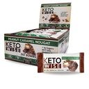 Keto Wise Fat Bombs - Gemaakt met chocolade die MCT olie - laag vet, lage Carb en Keto Vriendelijke Snack - 7g Vet, 2g Net Carbs bevat Pinda Caramel Nougat, Verpakking van 16