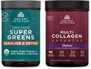 Nutrition ancienne Nettoyer et désinfecter les poudres de plusieurs collagènes, non aromatisées, 36 portions + poudre de désinfecter et d'alcaliniser, 25 portions