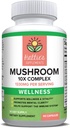 Hattie's Supplementen Mushroom 10x 1330mg, 60 Capsules
