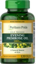 Puriteinen Pride Evening Primrose Oil 1000 Mg Met Gla, 120 Tellen