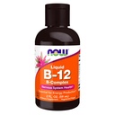MAINTENANT suppléments alimentaires, vitamine B-12 complexe liquide, production d'énergie*, santé du système nerveux*, 2-Ounce