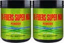 FIBRA 18 Super MAX Poeder (18 vezels) - 400 g - Dieetsupplement - Ondersteunt Reiniging en Ontgifting, Ongearomatiseerd (2 verpakkingen)