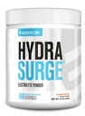Poudre d'électrolyte HYDRASURGE Jacked Factory - Supplément d'hydratation avec minéraux clés, sel de mer himalayen, eau de coco - Keto Friendly, sans sucre, naturellement sucré - 60 portions, mangue orange