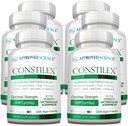 Goedgekeurde Science Constilex - Snelle Constipatie Relief & Support from Future Episodes - Bevordert gezonde niveaus van bacteriën en versterkt Intestinal Flora - 6 flessen